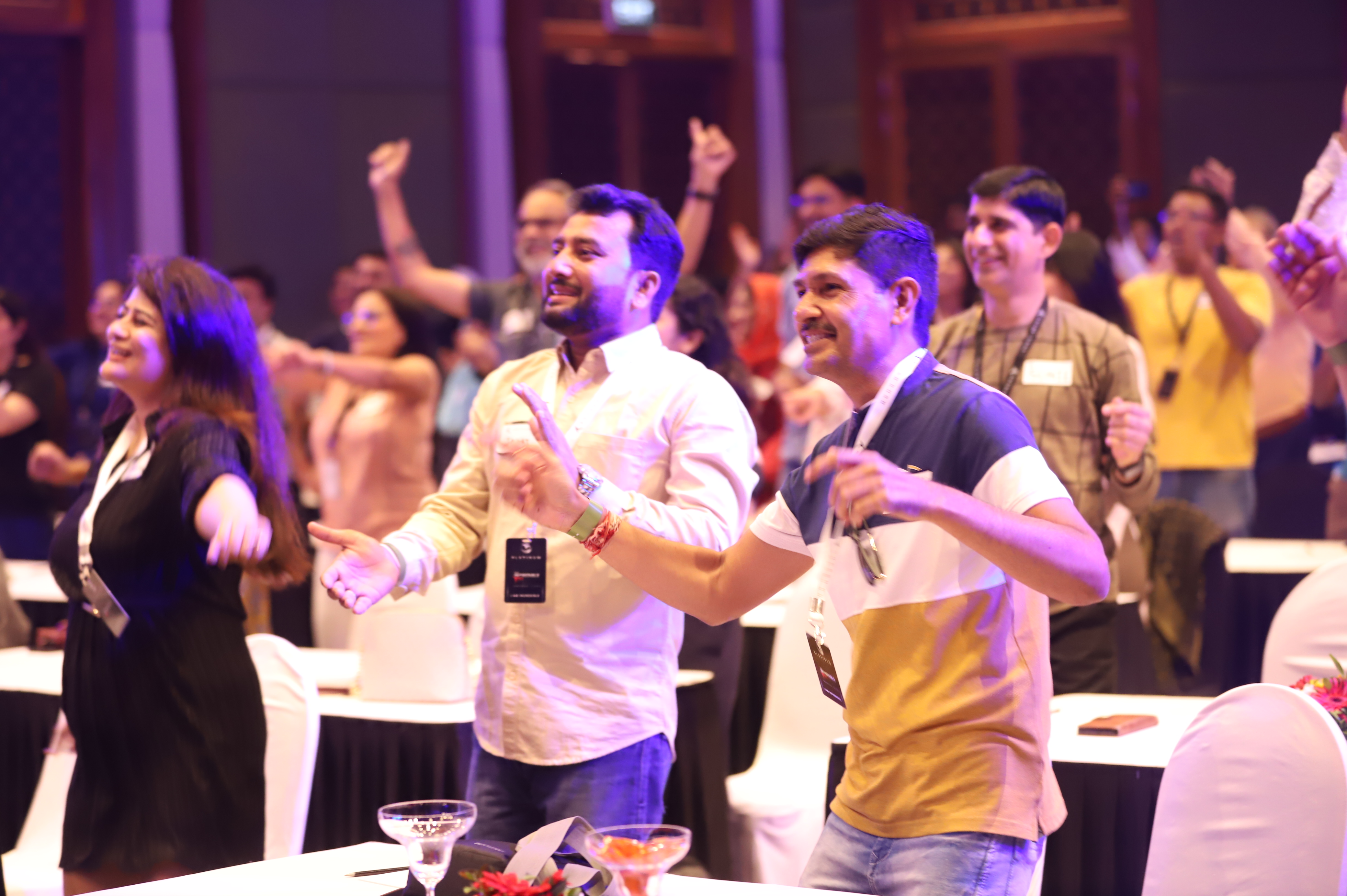 Motivational Seminar Crowd